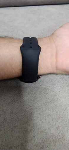 רצועת סיליקון שחור Quick Release 20mm סגירה פנימית photo review