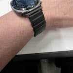 רצועה לשעון סמסונג גלקסי ווטש אולטרה סיליקון פרימיום סגירה פנימית FKM Fluorine שחור photo review