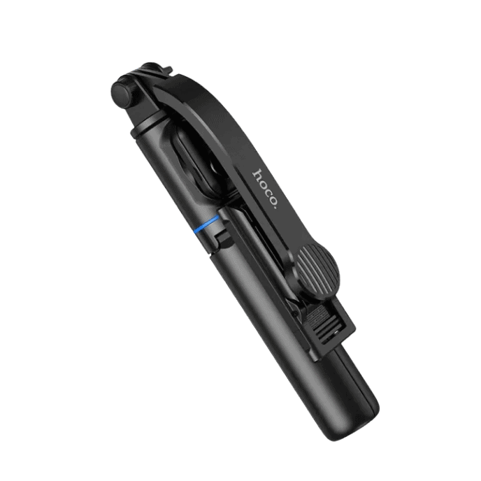 מקל סלפי עם חצובה, שלט Bluetooth ועמידה יציבה, מתאים לצילום עצמי איכותי עם טכנולוגיה מתקדמת.