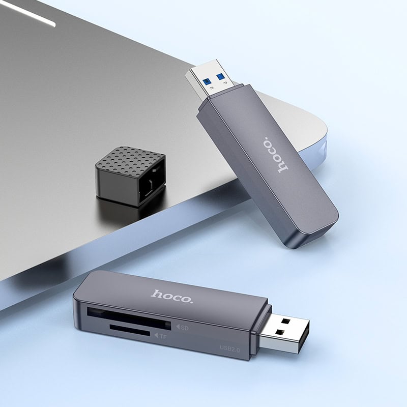 כרטיס זיכרון חיצוני כפול USB 3.0 עד 2TB, דגם Hoco HB45, מתאים לאחסון מהיר ונוח של קבצים ומסמכים.