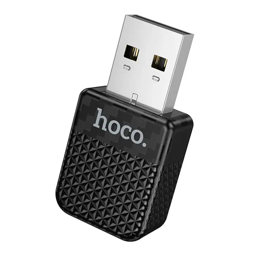 מתאם קארפליי אלחוטי HOCO HU3 עם WiFi ו-Bluetooth 5.0, מתאים לרכב, קל לשימוש, איכות גבוהה, חיבור מהיר, תומך באפליקציות מובייל, שדרוג חווית הנהיגה.