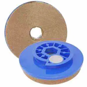 BUFF synthetic hard polishing disc with fixing