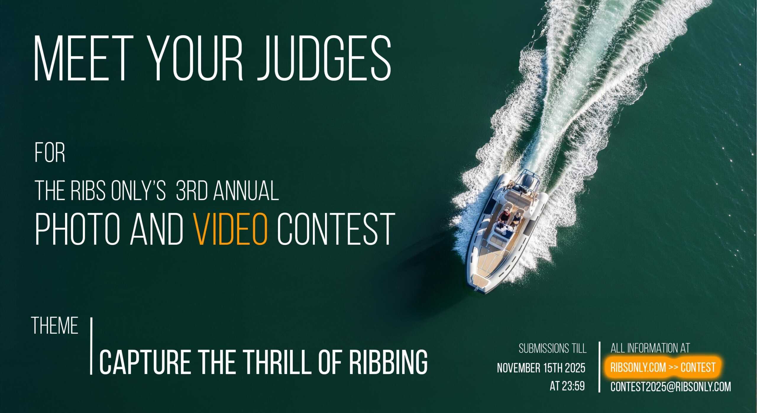 The International Jury for the Contest 2025 @ RIBs ONLY - Home of the Rigid Inflatable Boat