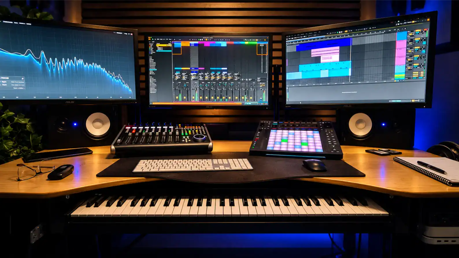24bit studio desk