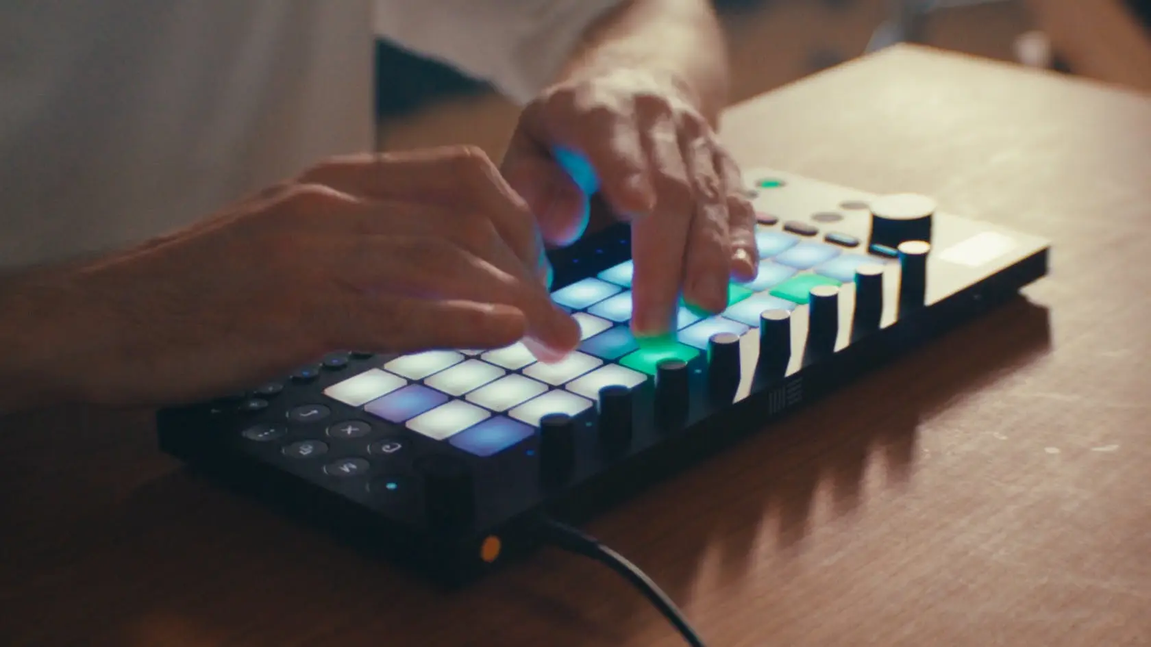 Ableton Move Controller: A New Tool for Mobile Music Creation 5 Ableton Move playing 24bit Electronic Music Production