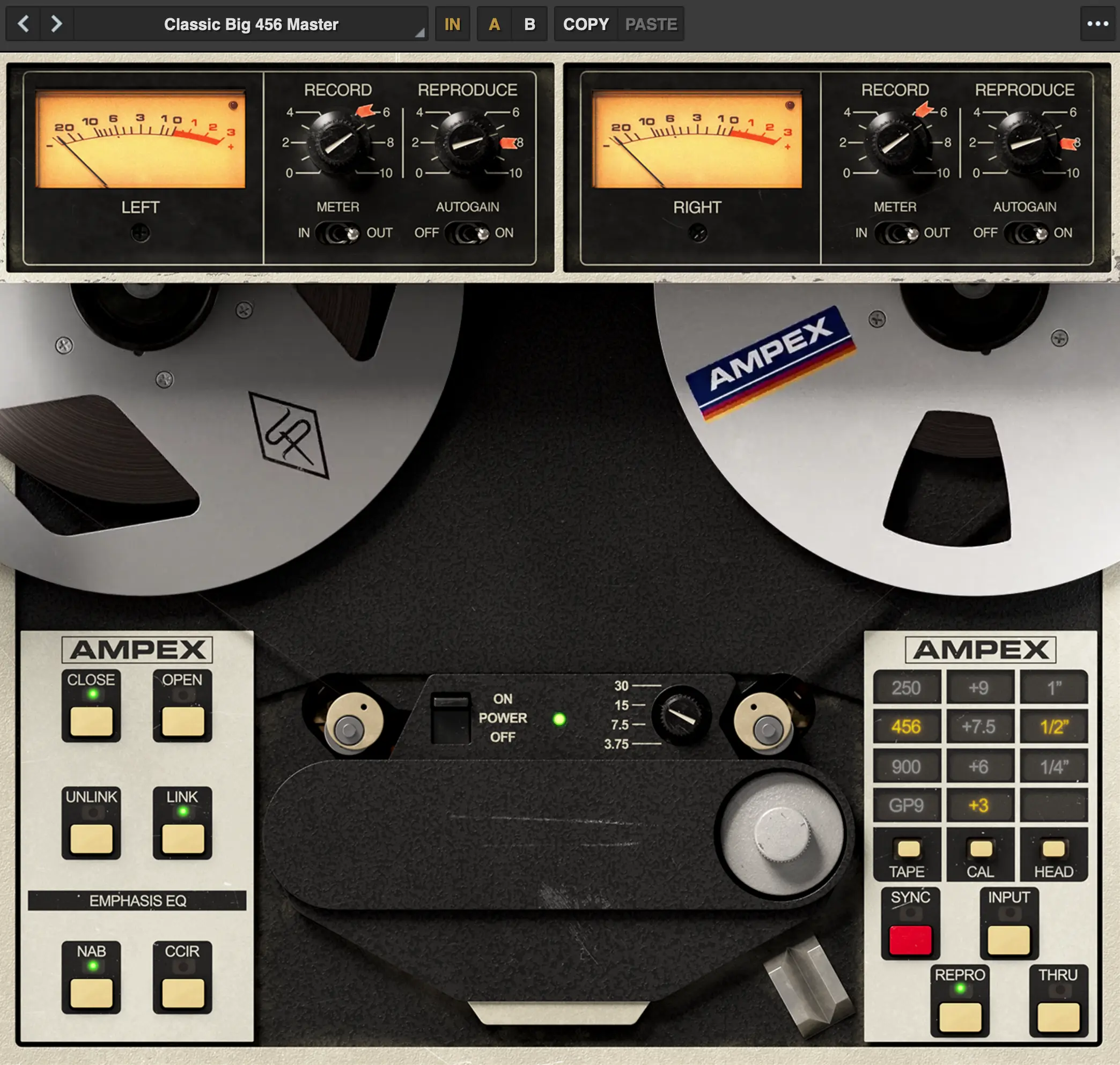 Ampex ATR-102 Interface