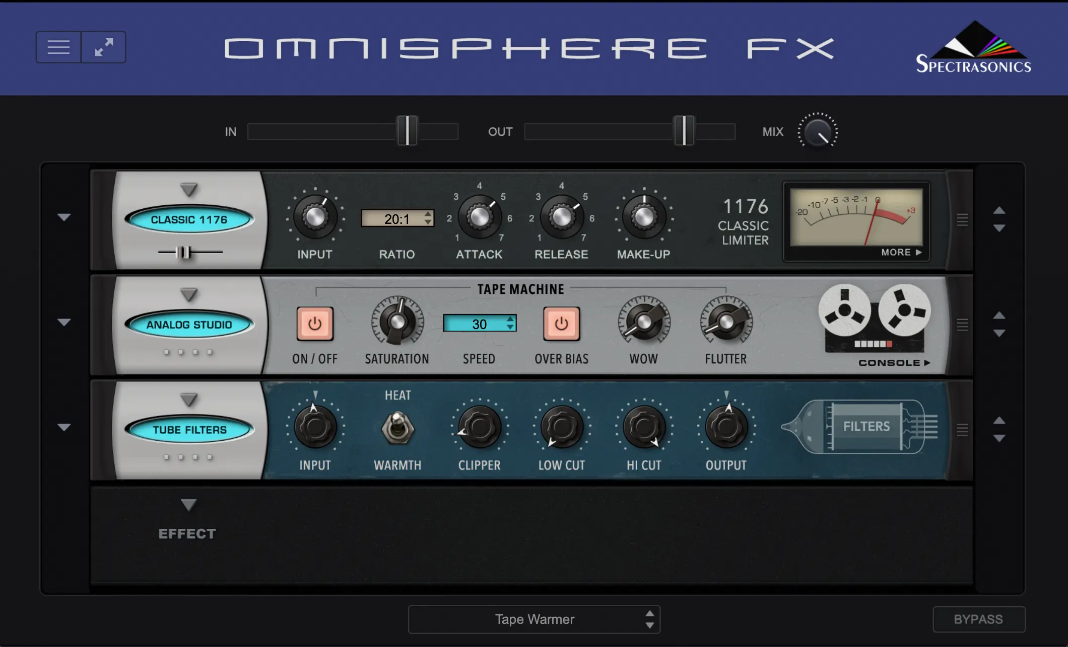 Omnisphere 3 FX panel