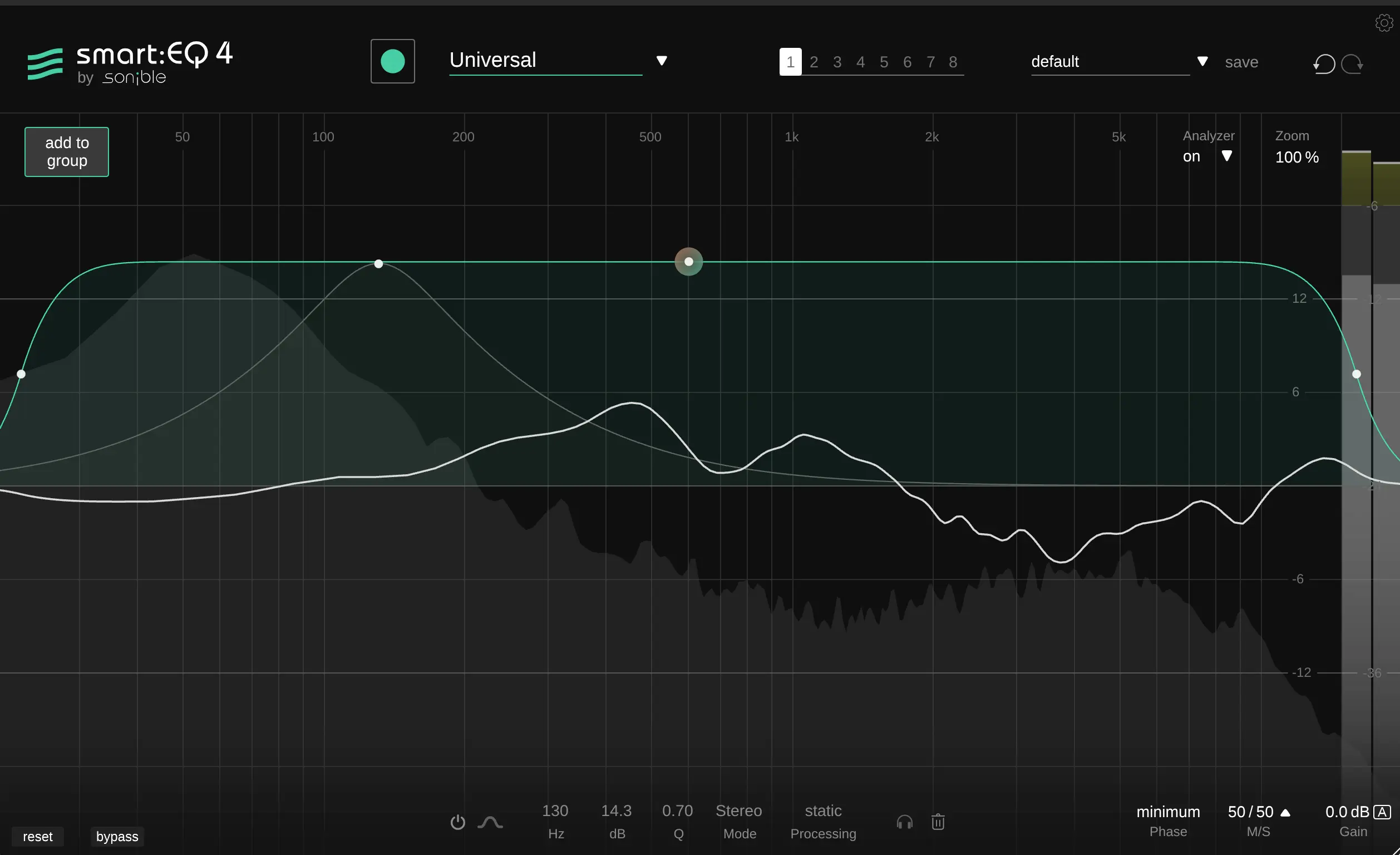 Sonible smart:EQ4 - Interface