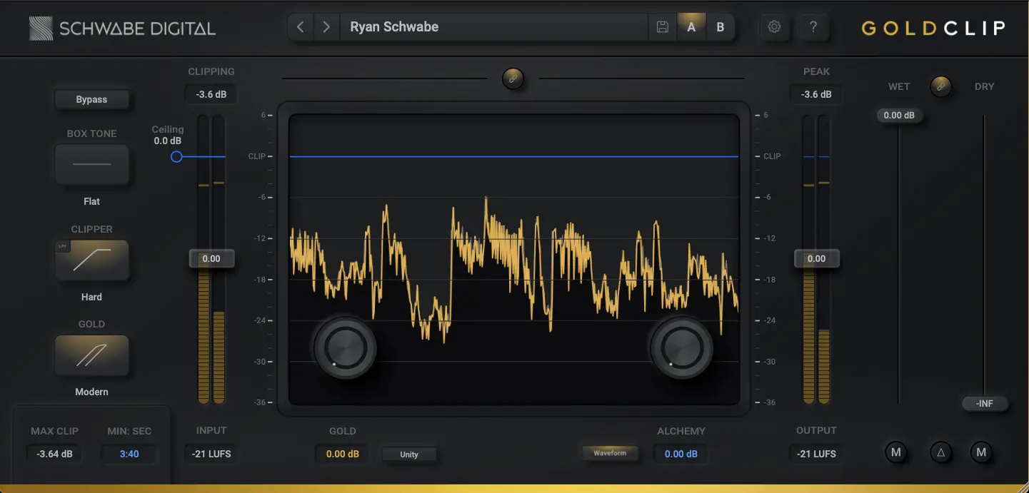 GOLDCLIP Interface
