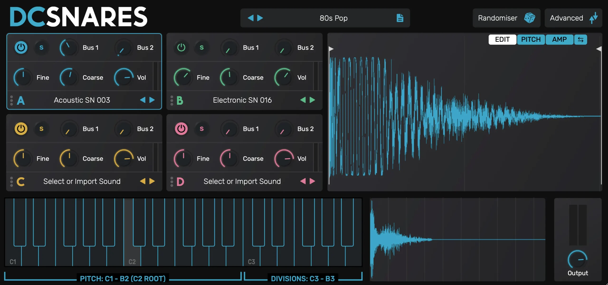 DCSnares Interface