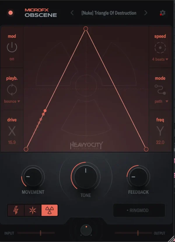 Heavyocity MicroFX Interface