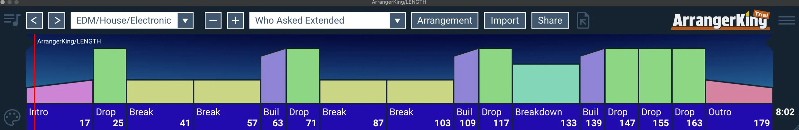 ArrangerKing Interface 1