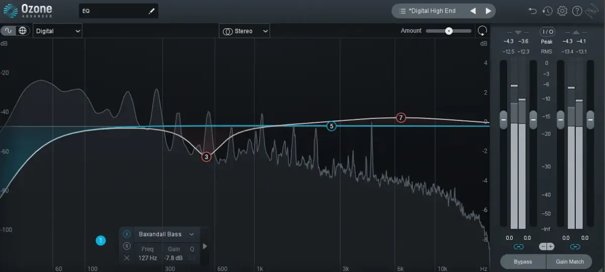 Izotope Ozone 10 EQ Interface
