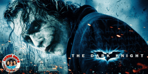 Image from The Dark Knight featuring Batman with a dark, intense background.
