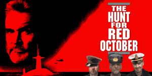 Logo of 3 Guys and a Flick podcast featuring movie review hosts with red and black background.