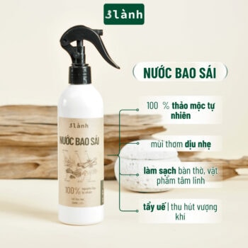 Nước Lau Bàn Thờ 250ml 3 Lành Quế Hồi Bồ Hòn Sạch Thơm Tự Nhiên