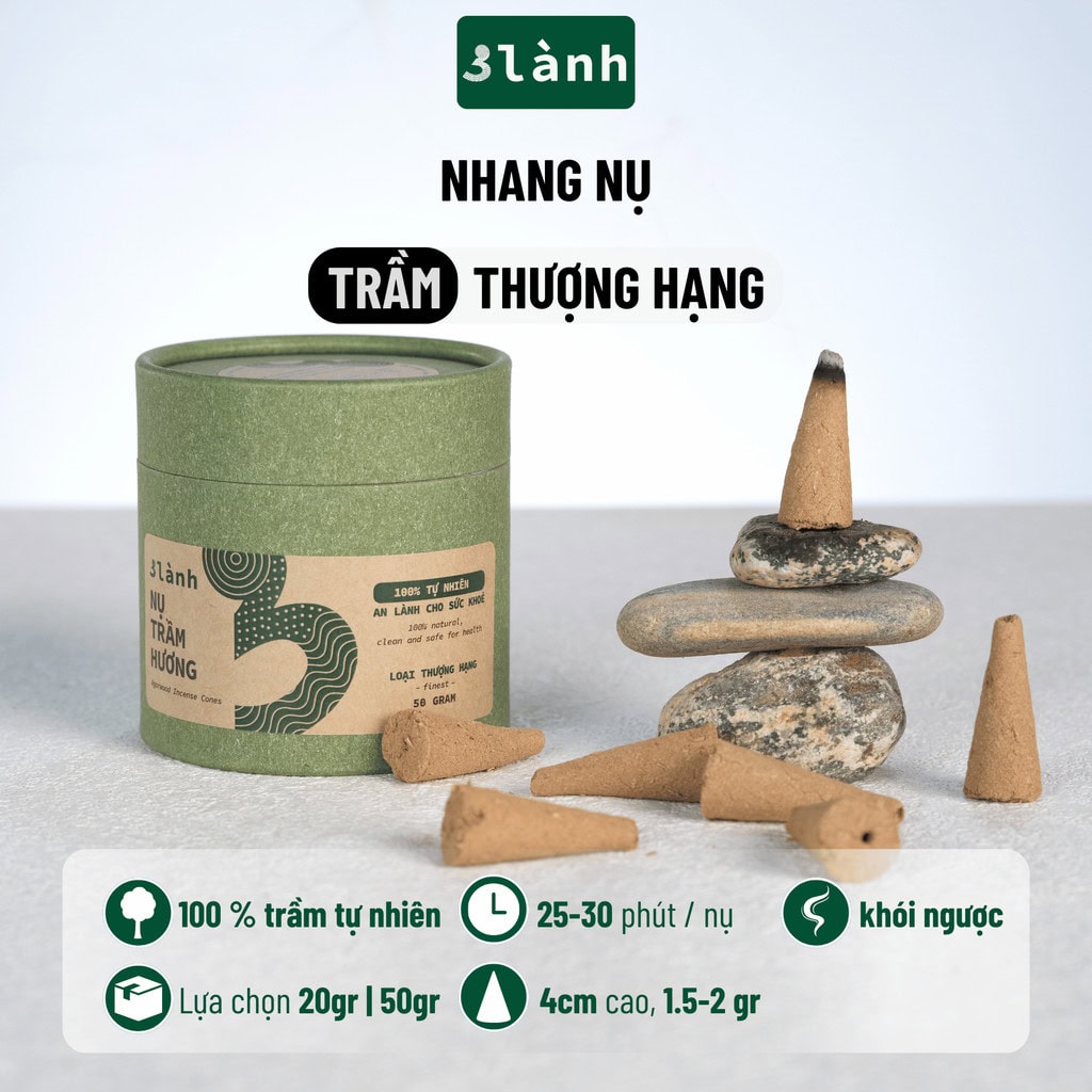Nụ Trầm Hương Thượng Hạng – Thác Khói Xông Nhà - Ảnh 2