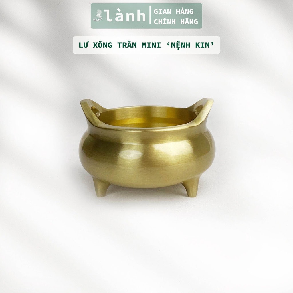 Lư Hương Đồng Đúc Mini 3 Lành - Ảnh 4