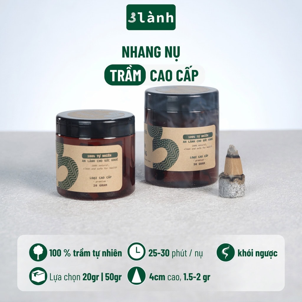 Nụ Trầm Hương Cao Cấp – Thác Khói Xông Nhà Thiền - Ảnh 3