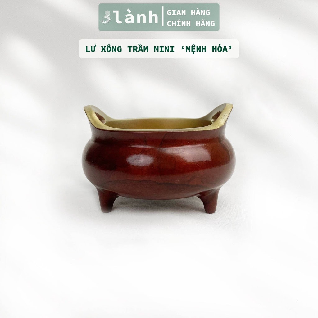 Lư Hương Đồng Đúc Mini 3 Lành - Ảnh 5