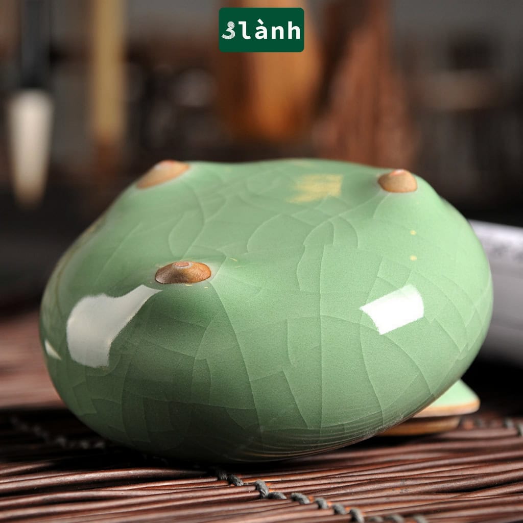 Lư Xông Trầm Hương Gốm Sứ Nắp Đồng – Hoa Văn Cổ - Ảnh 5
