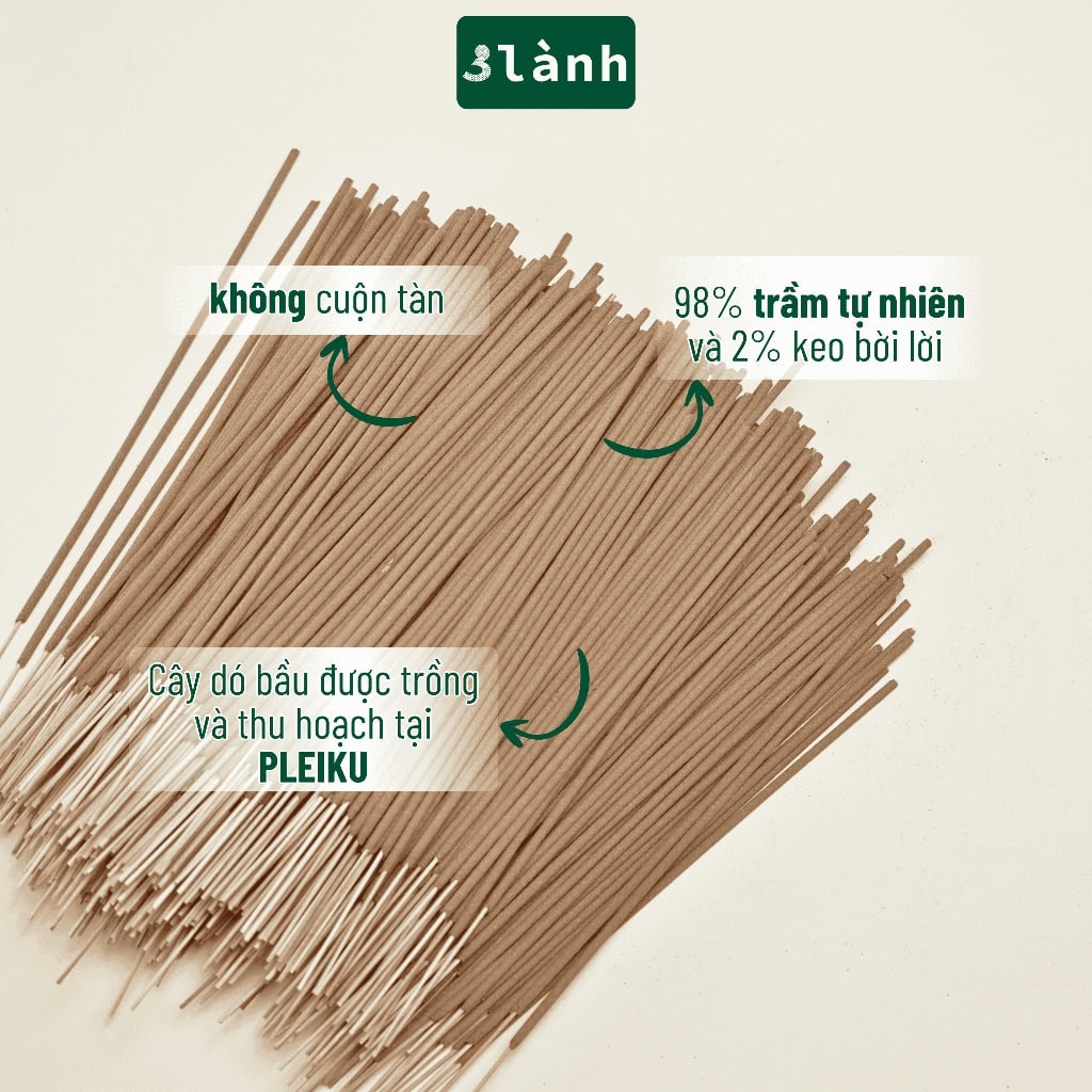 Nhang Trầm Hương Cao Cấp – Thờ Cúng Thiền Định Xông Nhà - Ảnh 6