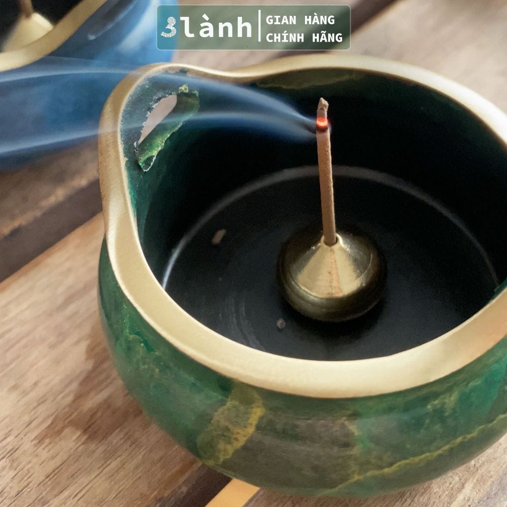 Lư Hương Đồng Đúc Mini 3 Lành - Ảnh 9