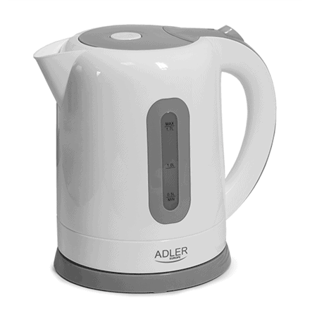 Elegancki czajnik Adler 1,7L 2200W z obrotową podstawą