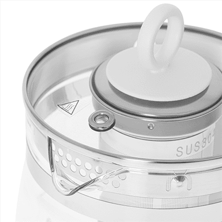 Elegancki Czajnik Elektryczny Adler 1,5L 2200W Szkło/Stal - obrazek 6