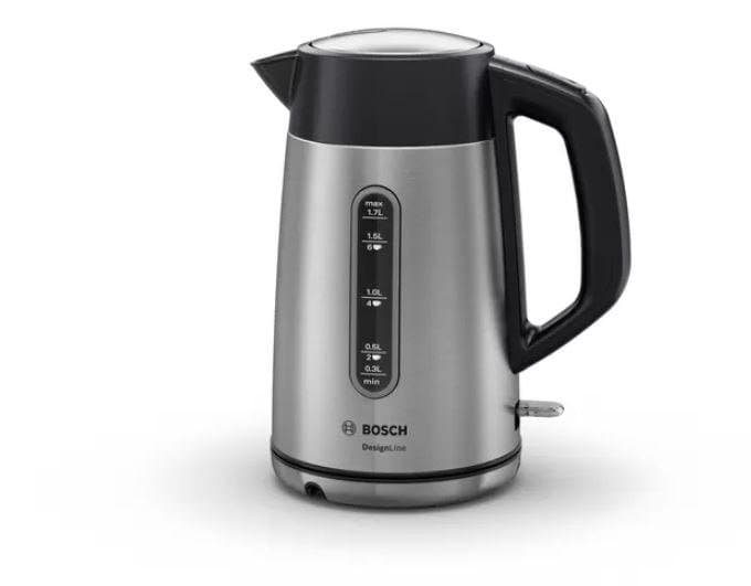 Czajnik Bosch DesignLine 1.7L 2400W ze stali inox - obrazek 5