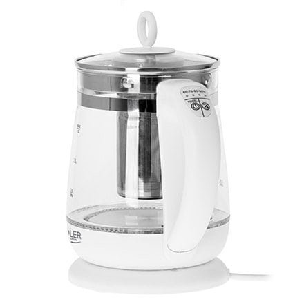 Elegancki Czajnik Elektryczny Adler 1,5L 2200W Szkło/Stal - obrazek 10