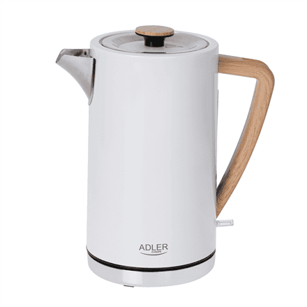 Czajnik elektryczny Adler AD 1347w - Stal nierdzewna, 1.5L