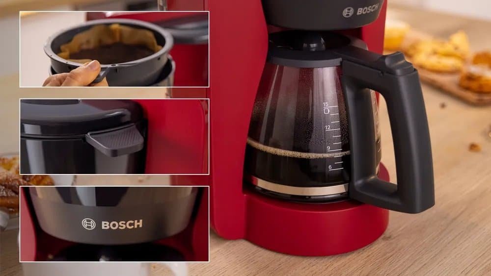 Ekspres do kawy Bosch TKA2M114 MyMoment - Czerwony - obrazek 4