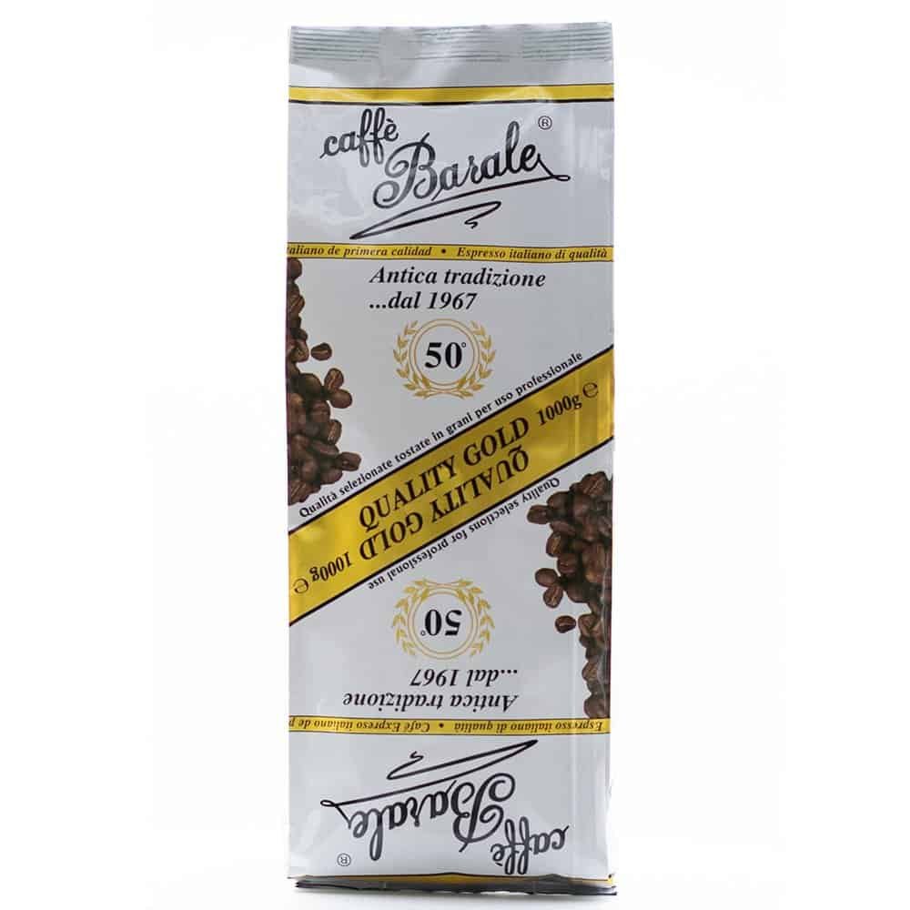 Kawa ziarnista Barale Quality Gold – włoska kawa premium 1kg - obrazek 2