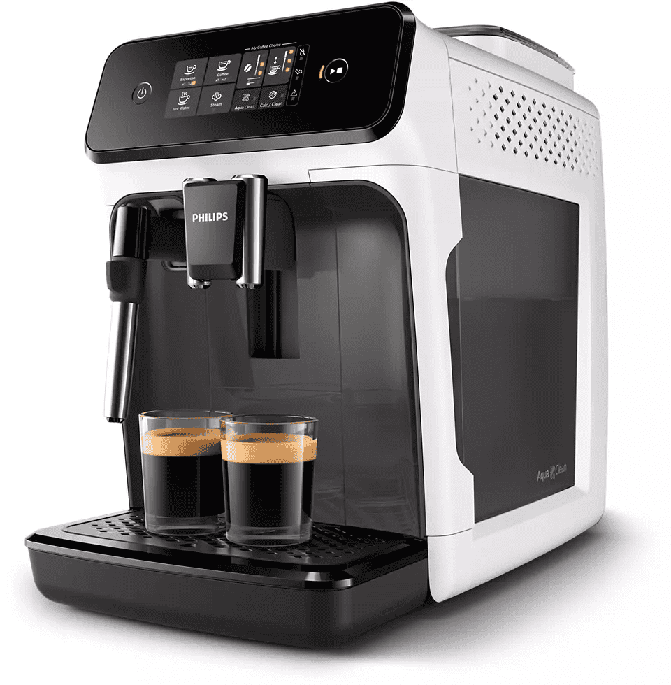 Espresso Coffee maker Series 1200 | EP1223/00 | Philips | Pump pressure 15 bar | Built-in milk frother | Fully automatic | 1500 W | White/Black