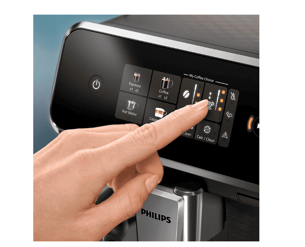 Philips Coffee maker | EP2331/10 | Pump pressure 15 bar | Built-in milk frother | Automatic | 1500 W | Black - obrazek 4