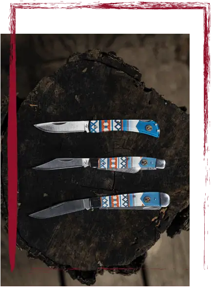 Sunset series knives