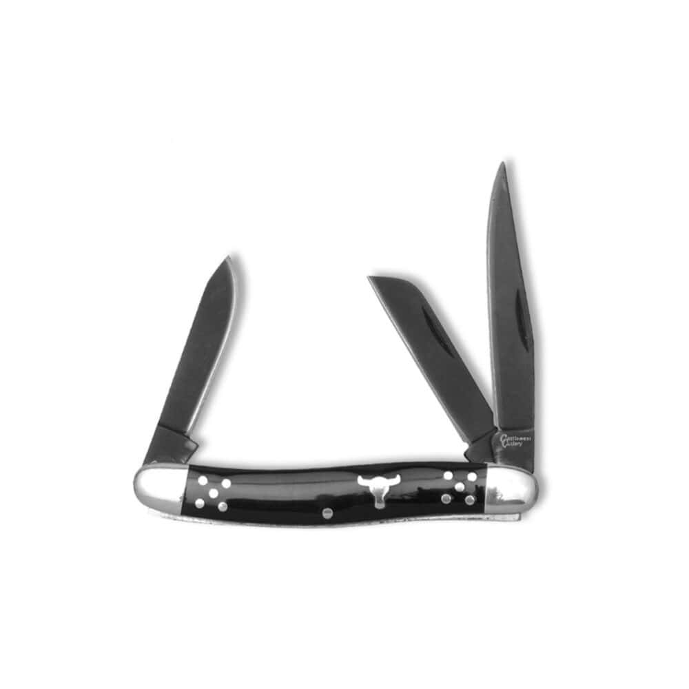 Cattleman Stockman Cattle Knife in black