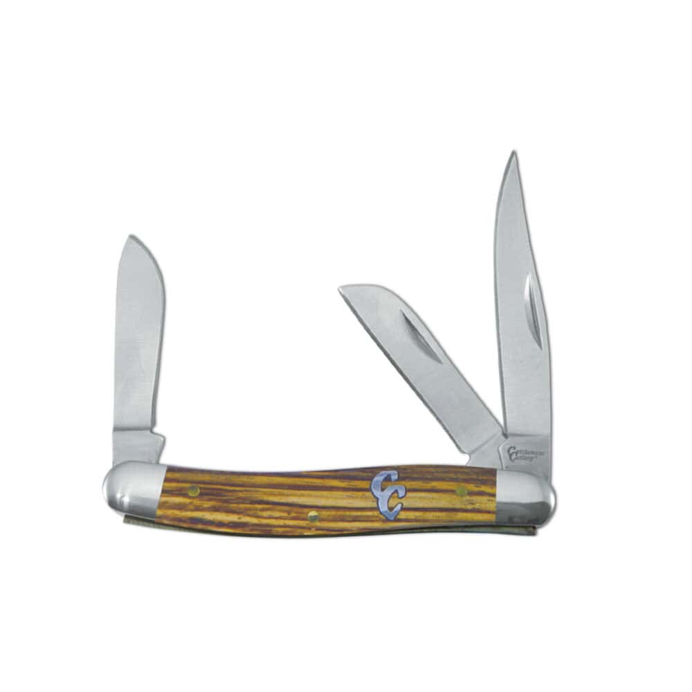 Cattleman Stockman Sagebrush Zebrawood open
