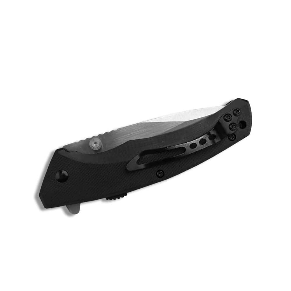 Cattleman Folding Assisted Opener Sidewinder Black