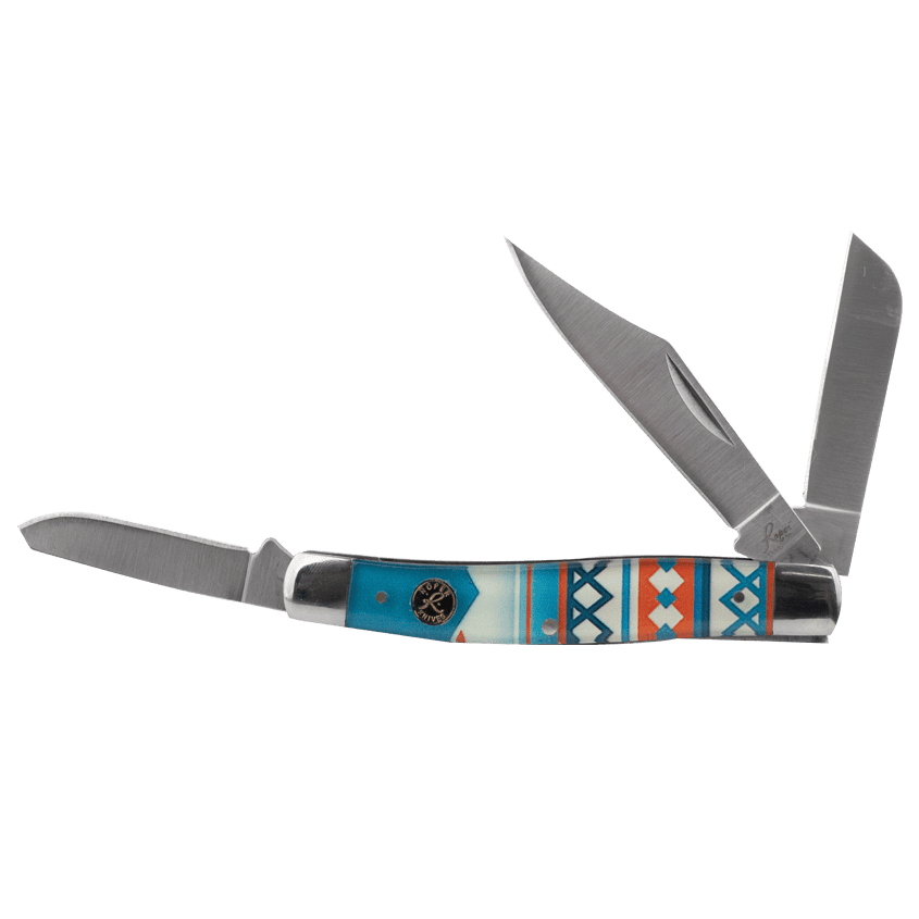Open Roper Knife Stockman Sunset Series