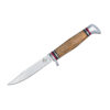 American Buffalo Roper Fixed Blade Zebrawood