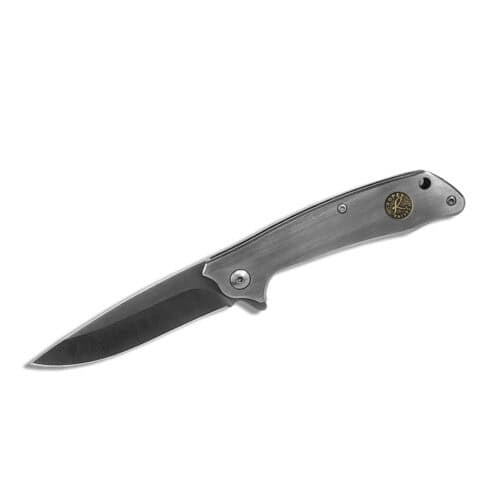 American Buffalo Roper Folding BB Deputy SS Handle Knife