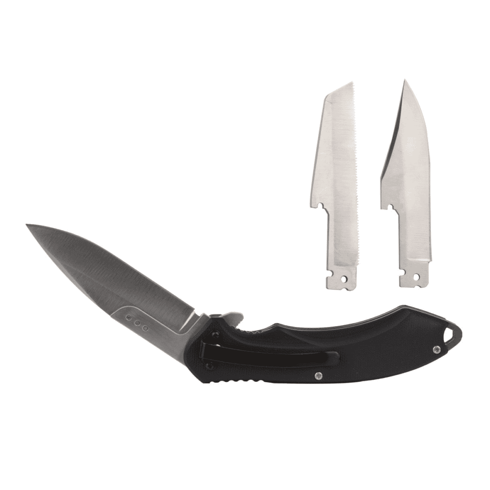 interchangeable knife open