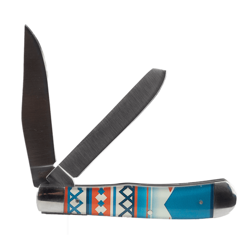Open Roper Knife Trapper Sunset Series