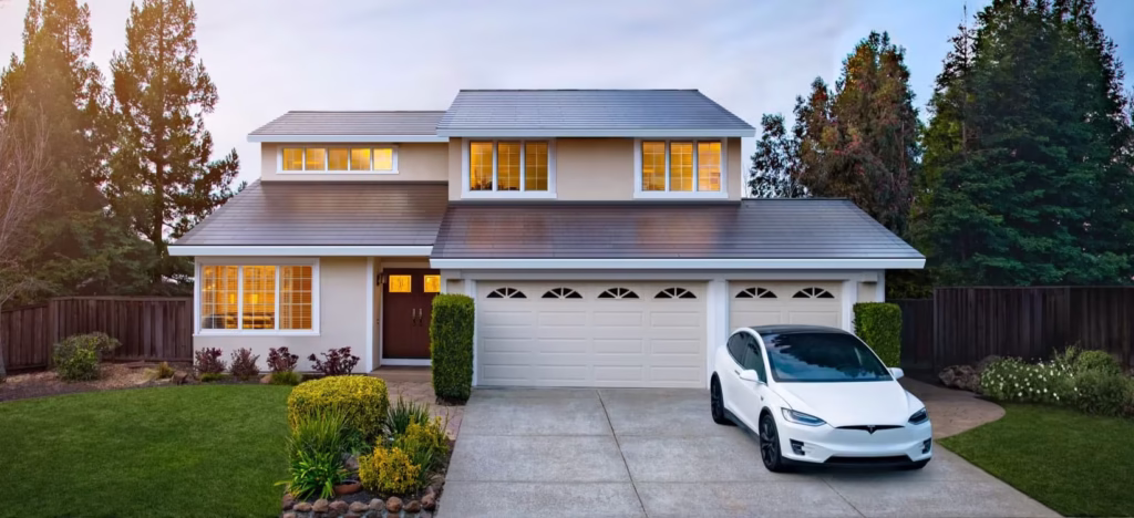 tesla solar roofs