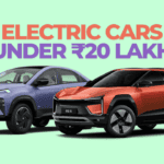 Electric Cars Under ₹20 Lakh