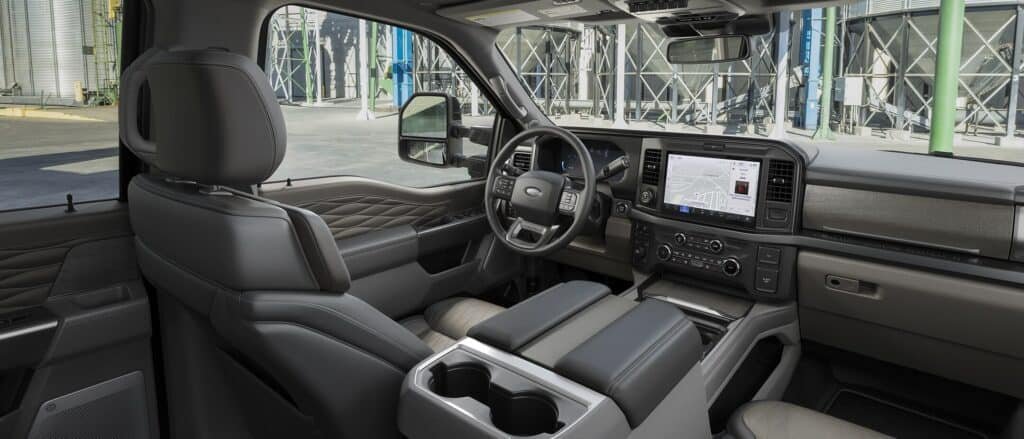ford superduty cabin