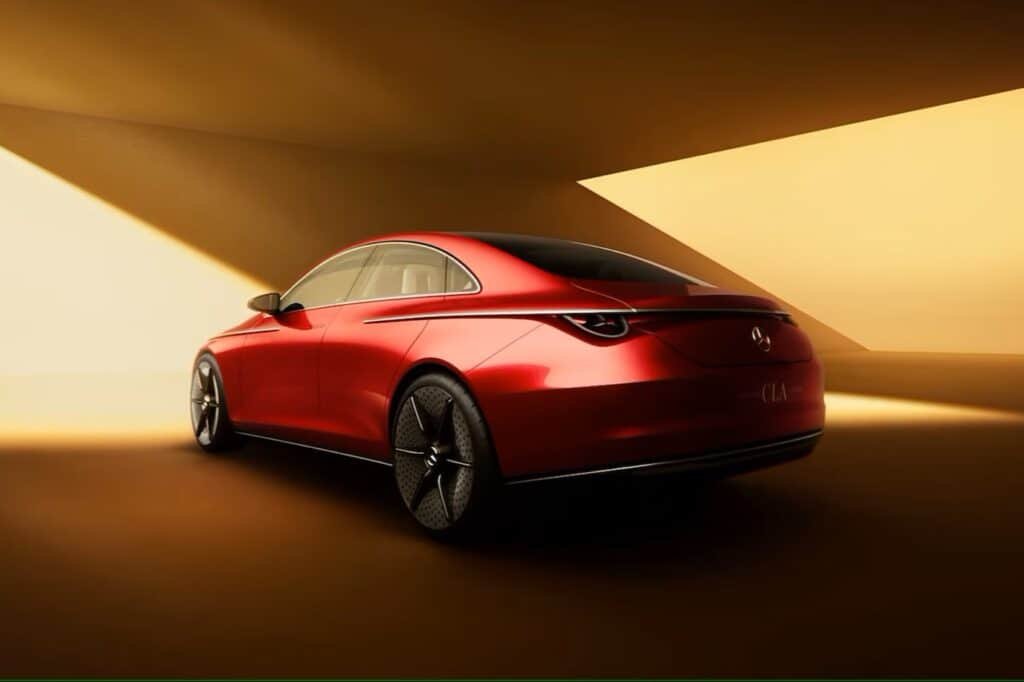 2026 Mercedes CLA EV Rear