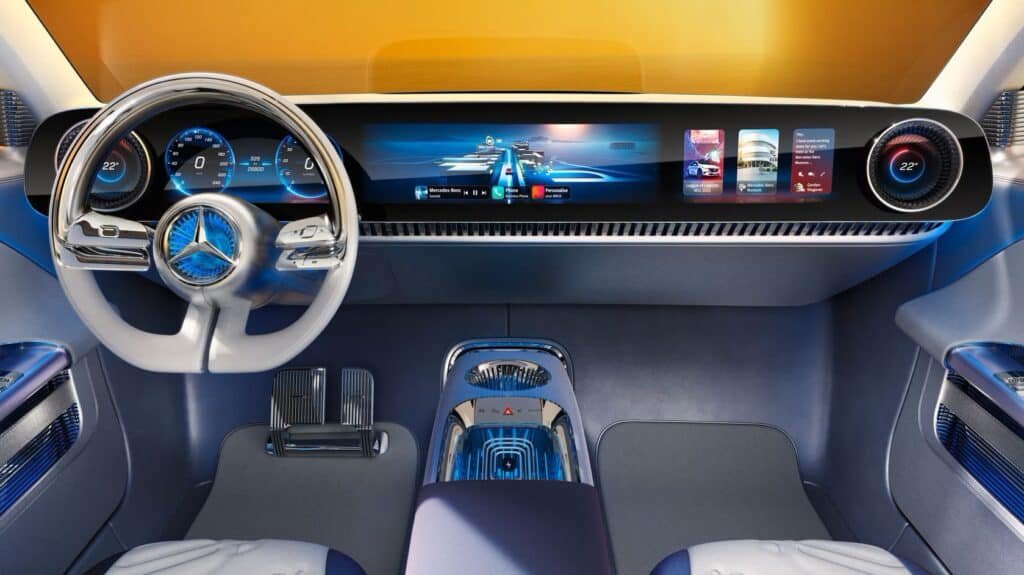 2026 Mercedes CLA EV interior